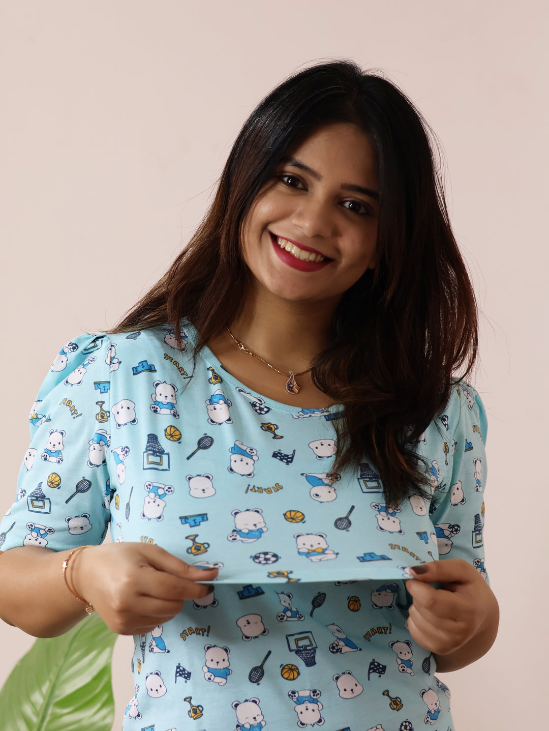 Izzy SoftCotton  Maternity Top Pant Set
