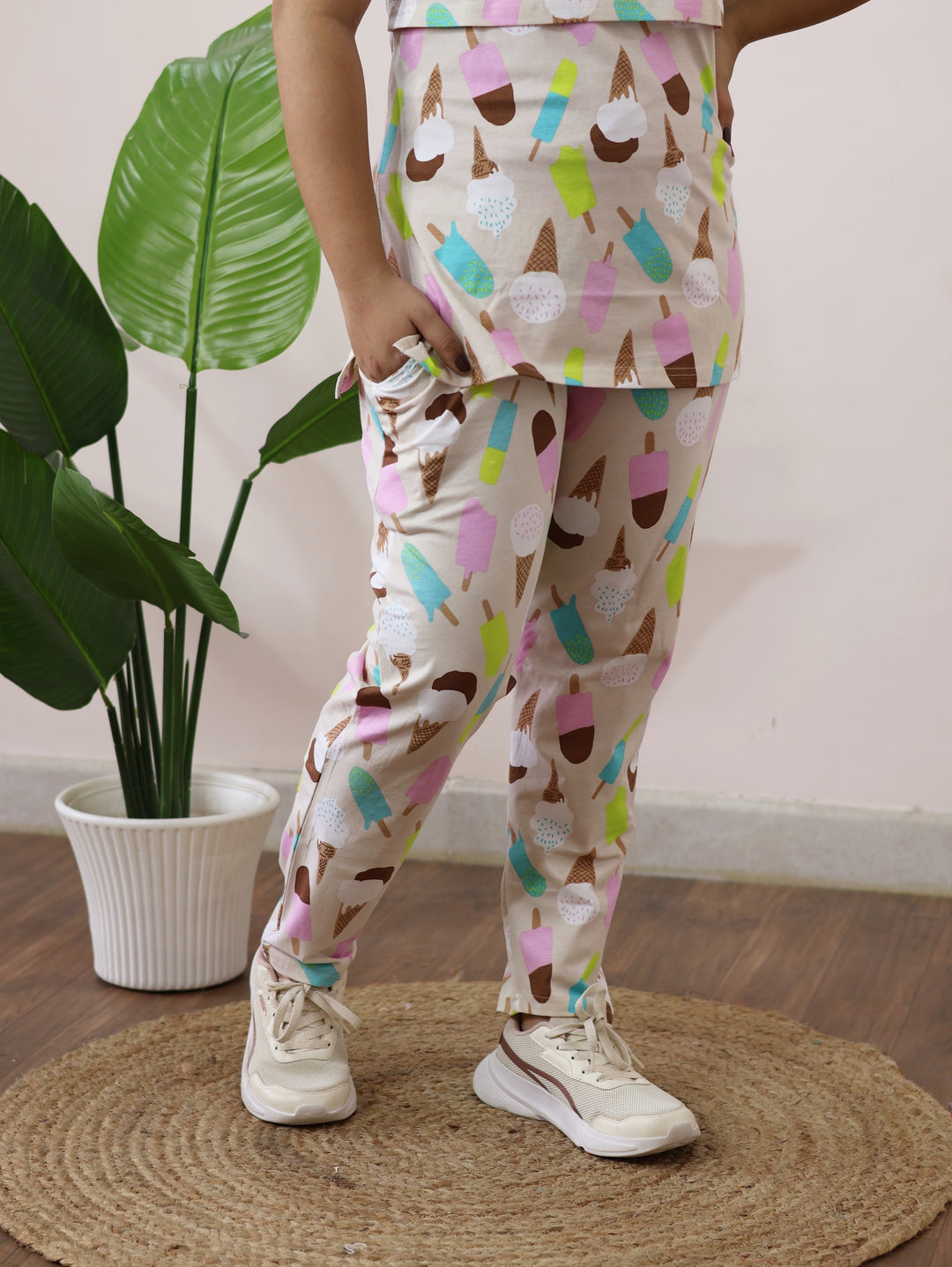 Zain SoftCotton  Maternity Top Pant Set