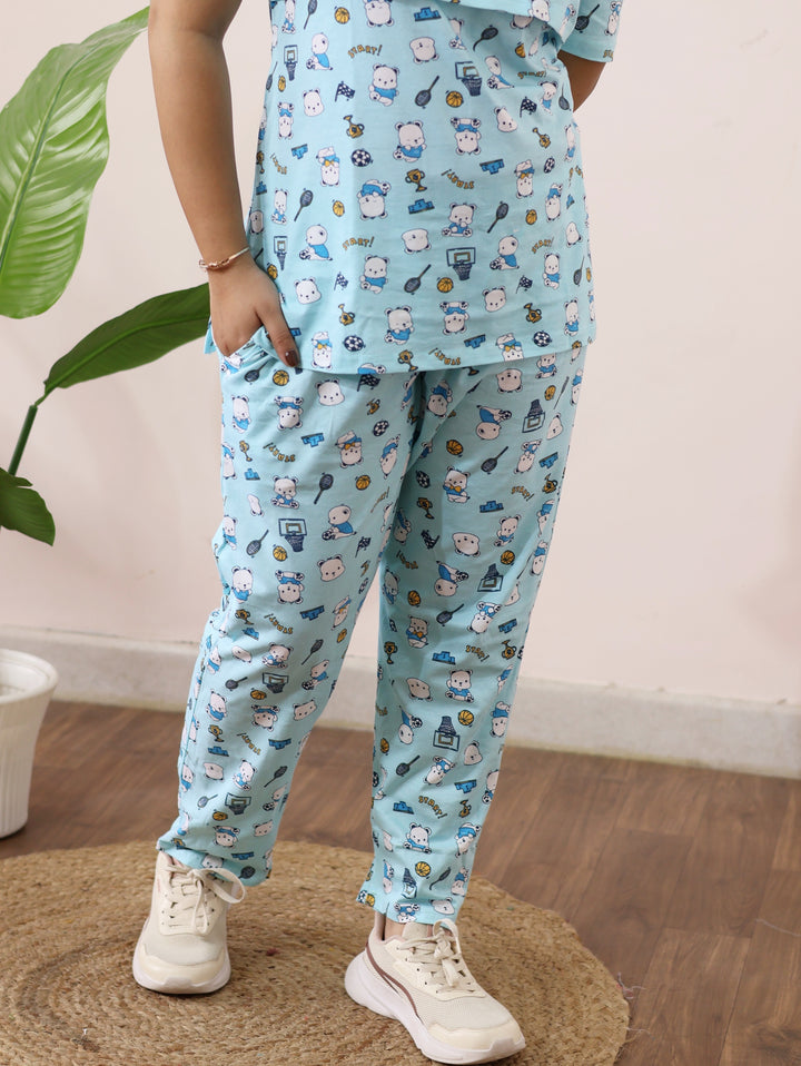 Izzy SoftCotton  Maternity Top Pant Set