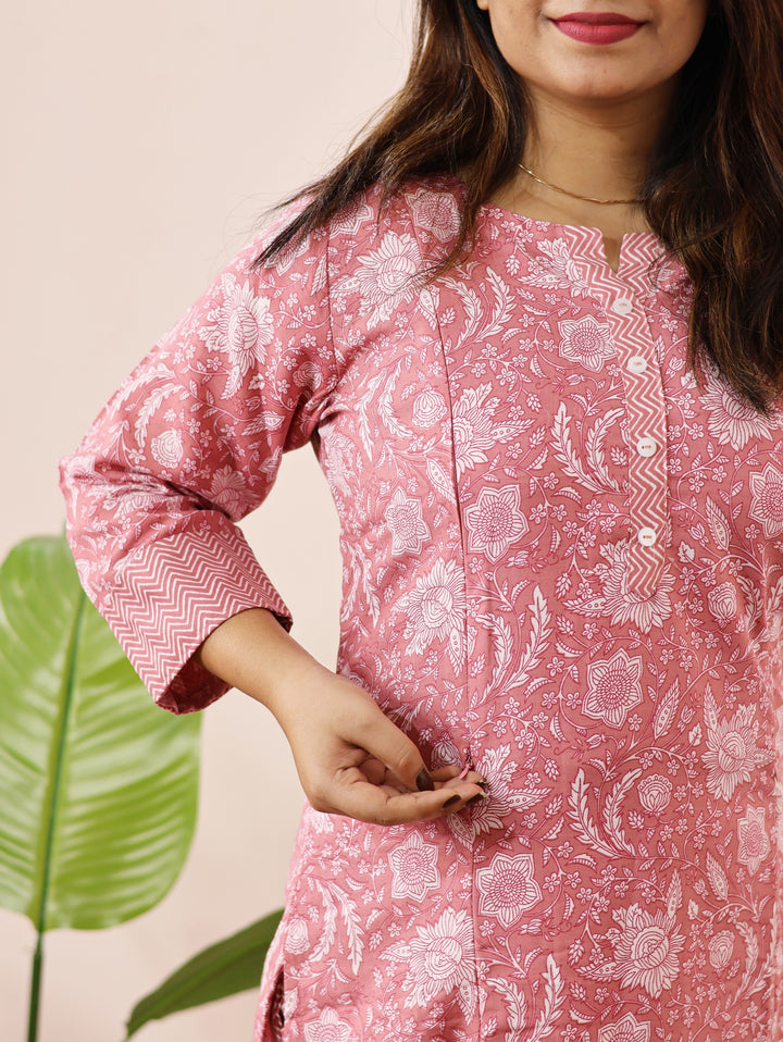 Manisha Cotton Maternity Top Pant Set