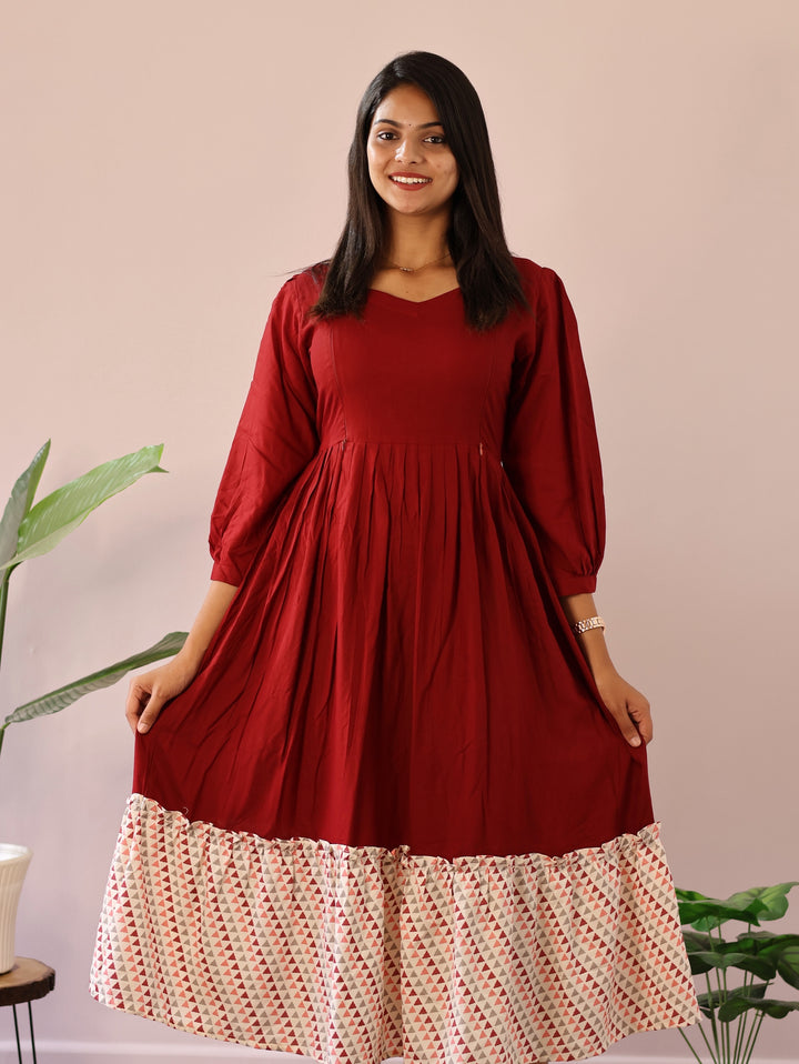Pallavi Maternity Kurthi