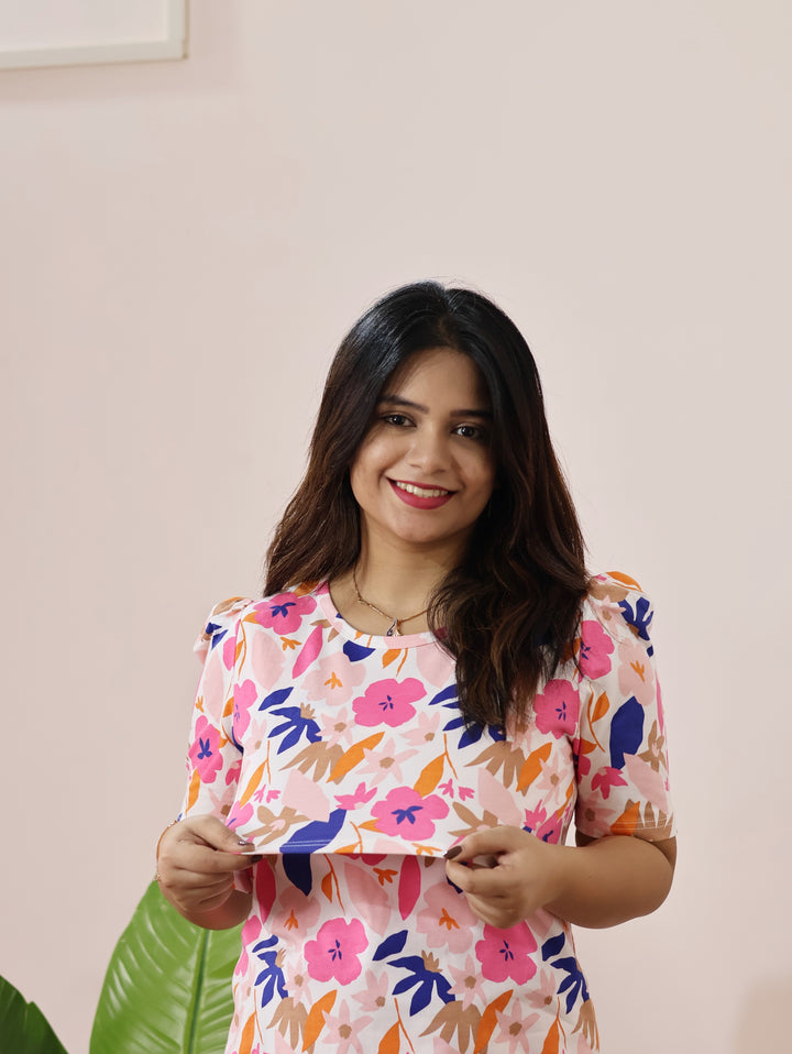 Naya SoftCotton  Maternity Top Pant Set