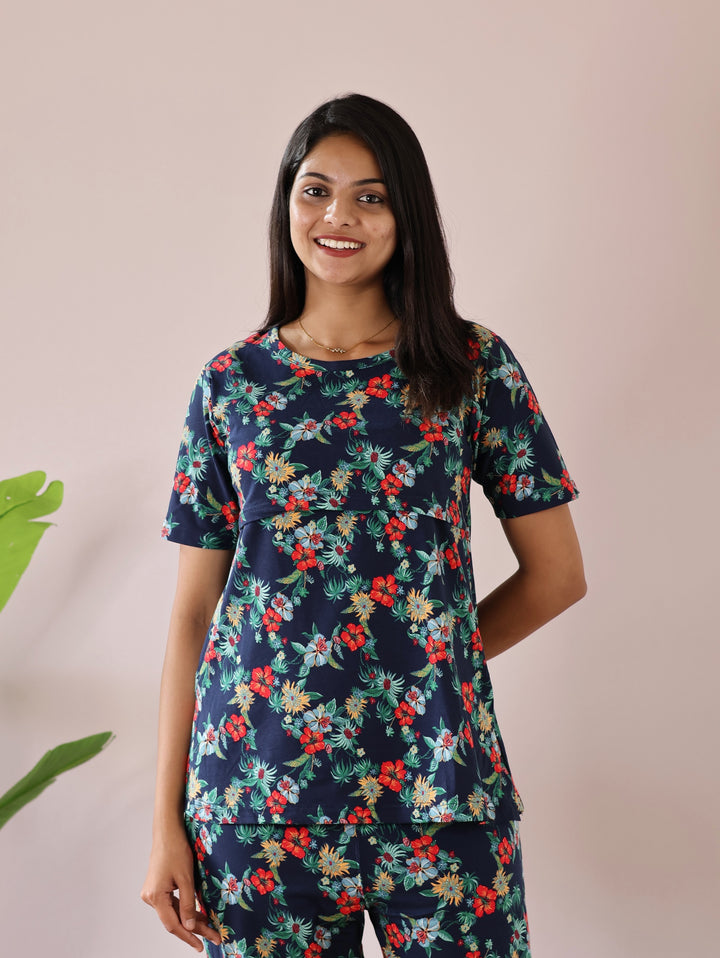 Vinay SoftCotton Maternity Top Pant Set