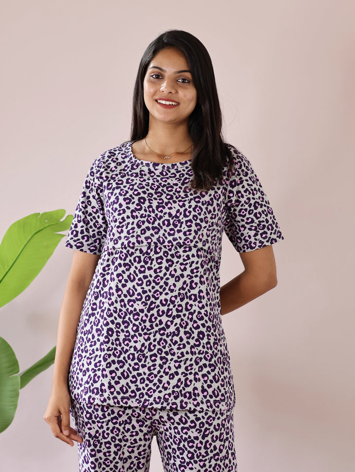 Laxi SoftCotton Maternity Top Pant Set