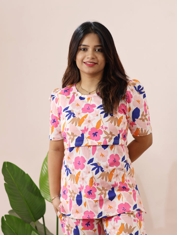 Naya SoftCotton  Maternity Top Pant Set