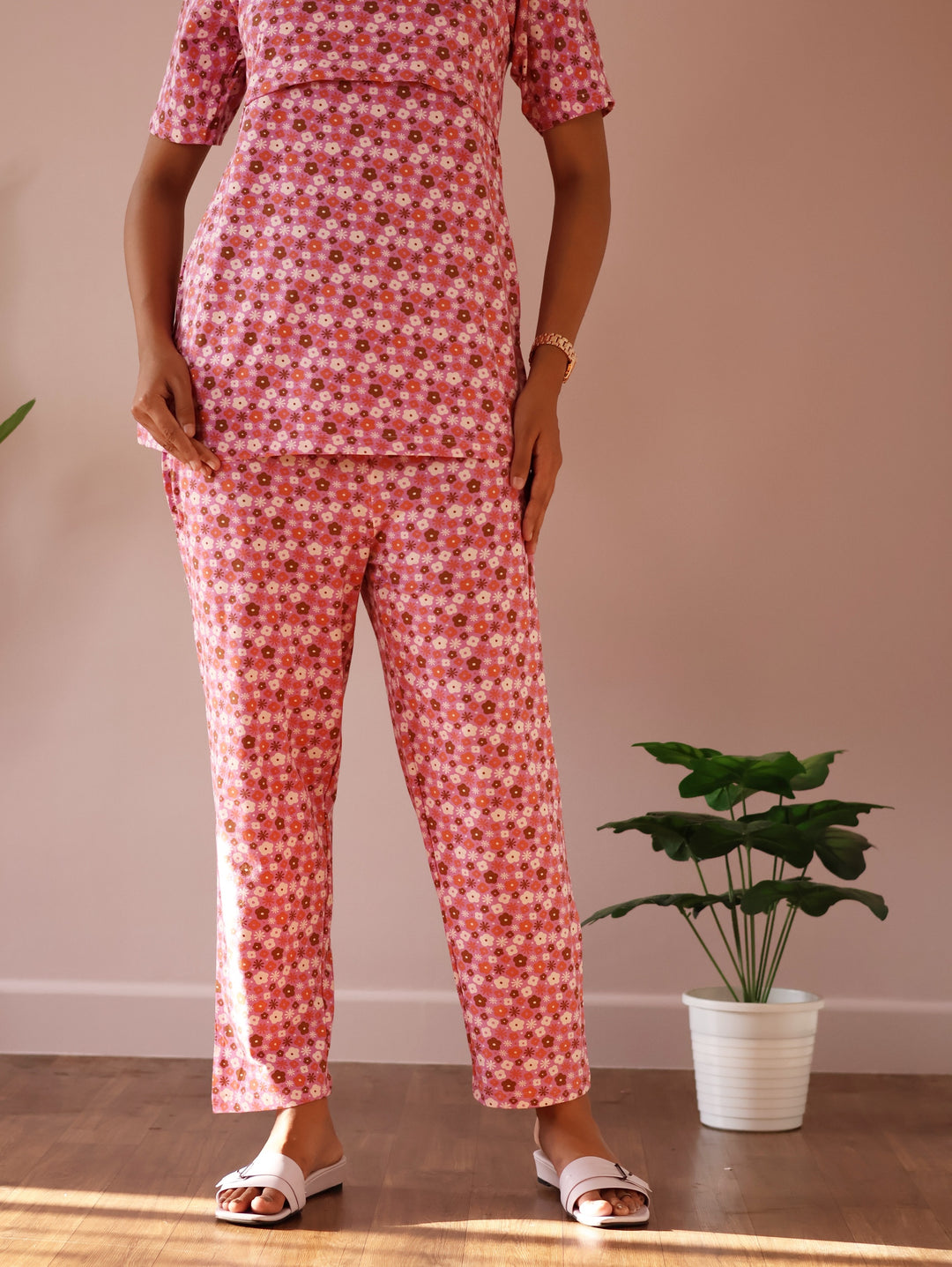 Vibha SoftCotton Maternity Top Pant Set