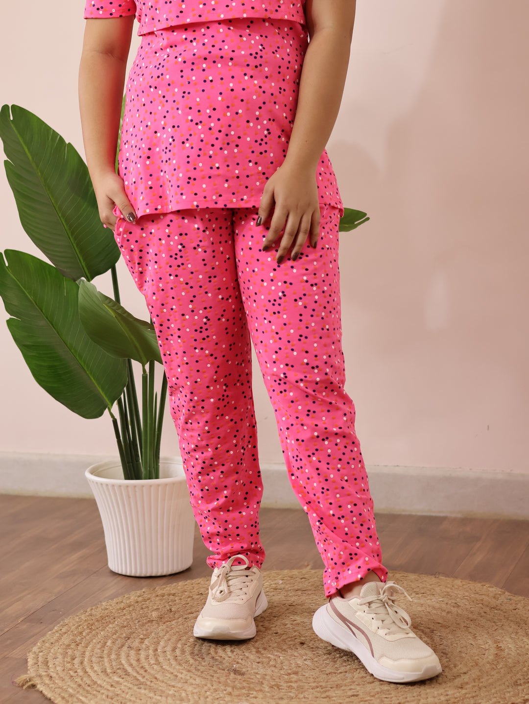Regi Cotton  Maternity Top Pant Set