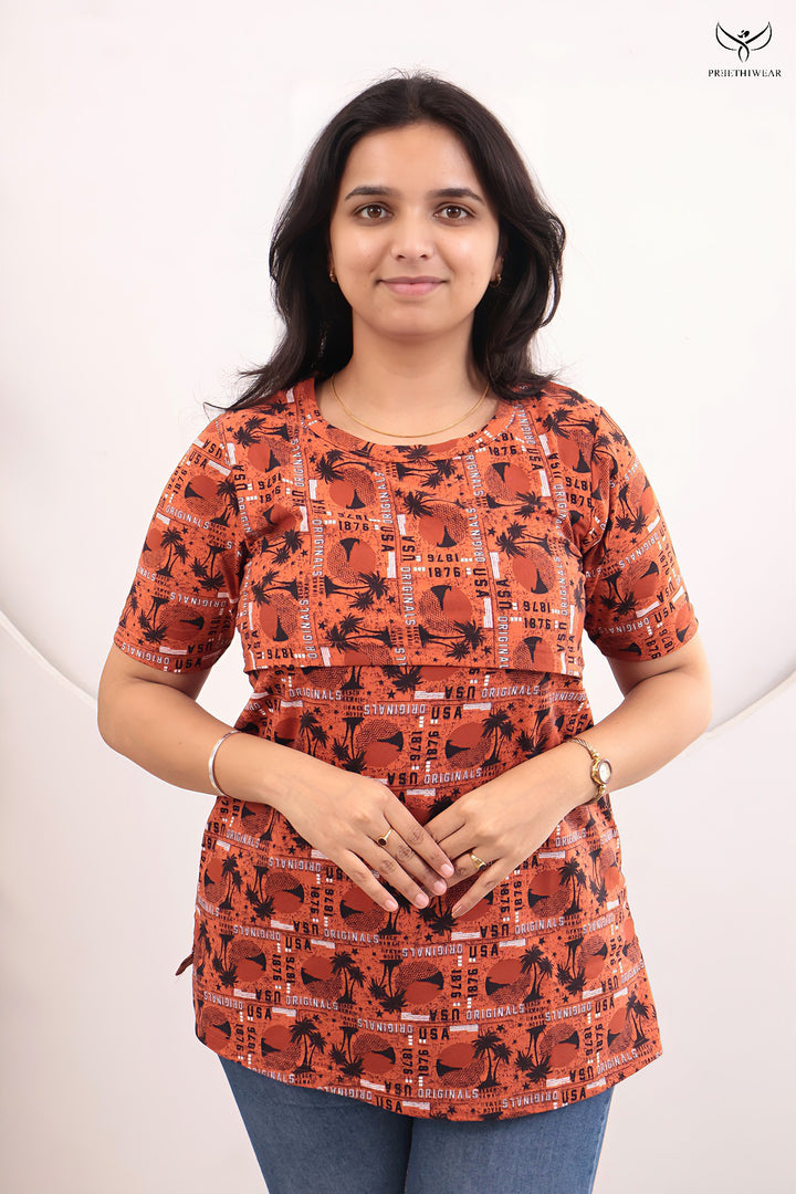 Meher SoftCotton Feeding T-shirt