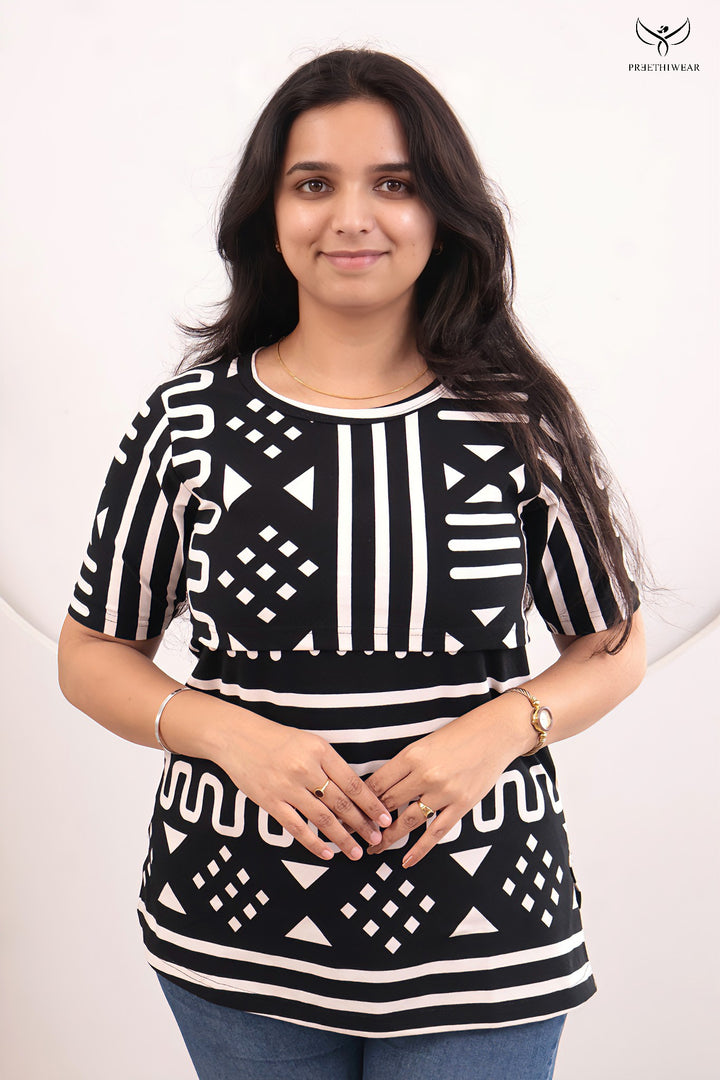 Kiah SoftCotton Feeding T-shirt