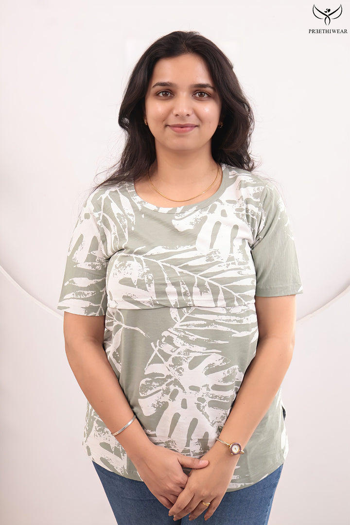 Rileya SoftCotton Feeding T-shirt