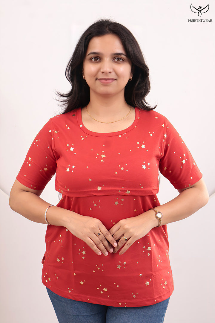 Dityaa SoftCotton Feeding T-shirt