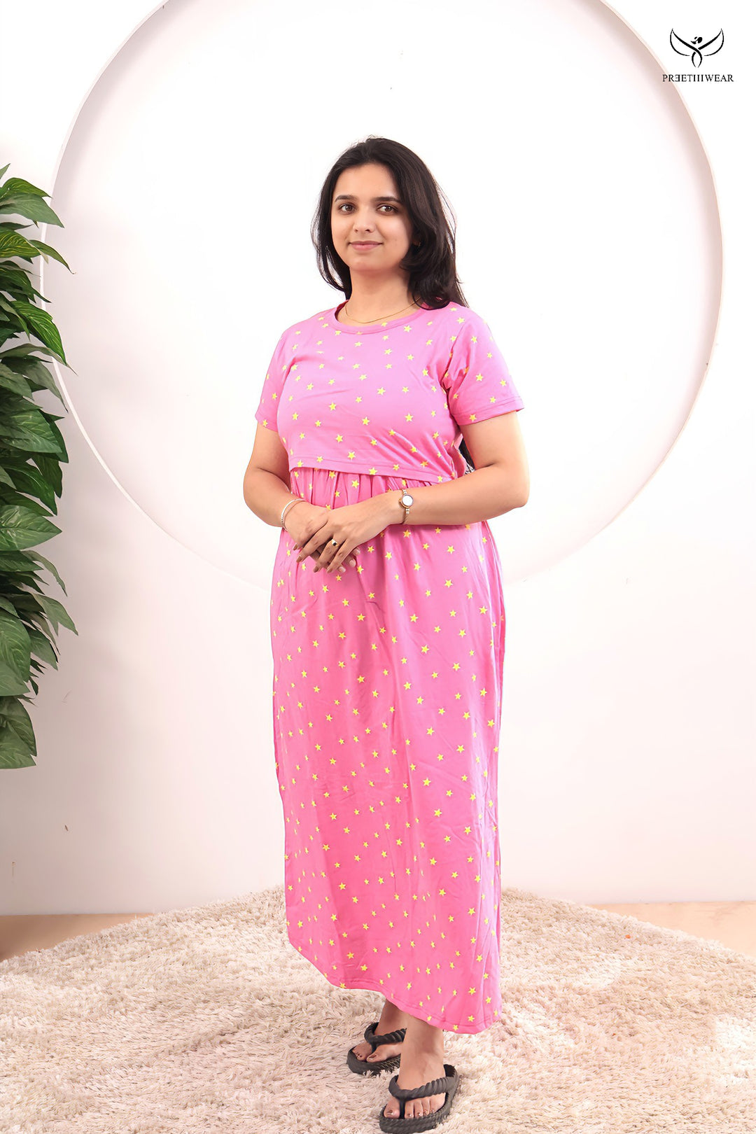 Evira SoftCotton Full Length Maternity Loungewear