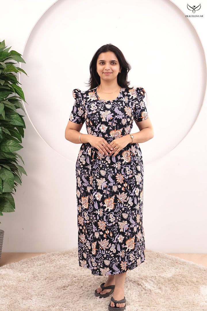 Aven SoftCotton Full Length Maternity Loungewear