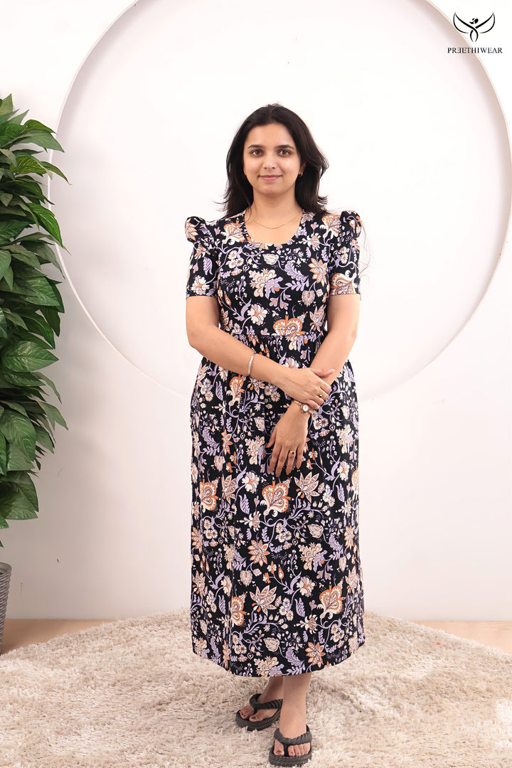 Aven SoftCotton Full Length Maternity Loungewear