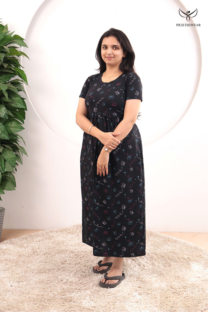 Sana SoftCotton Full Length  Maxi Loungewear