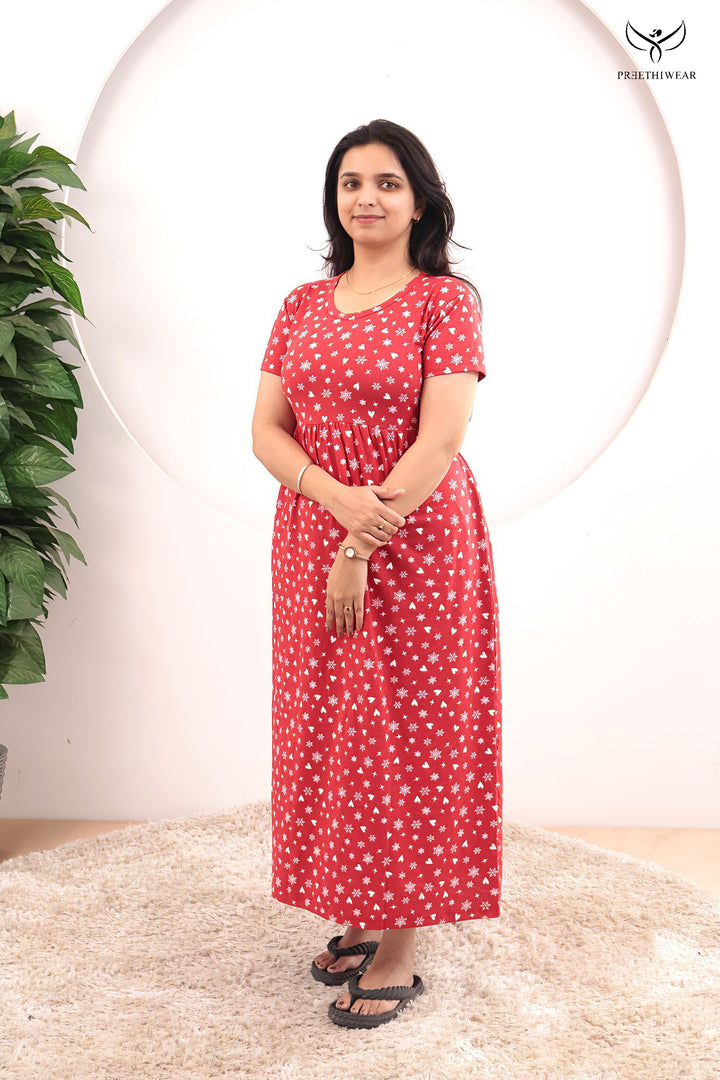 Inara SoftCotton Full Length  Maxi Loungewear