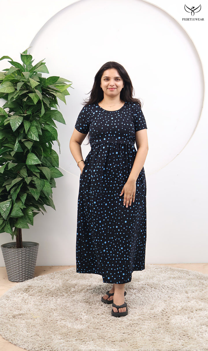 Sofia3 SoftCotton Full Length Maternity Loungewear