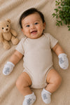 Elephant Unisex Mittens and Booties Combo - The Maternity Store by Preethiwear