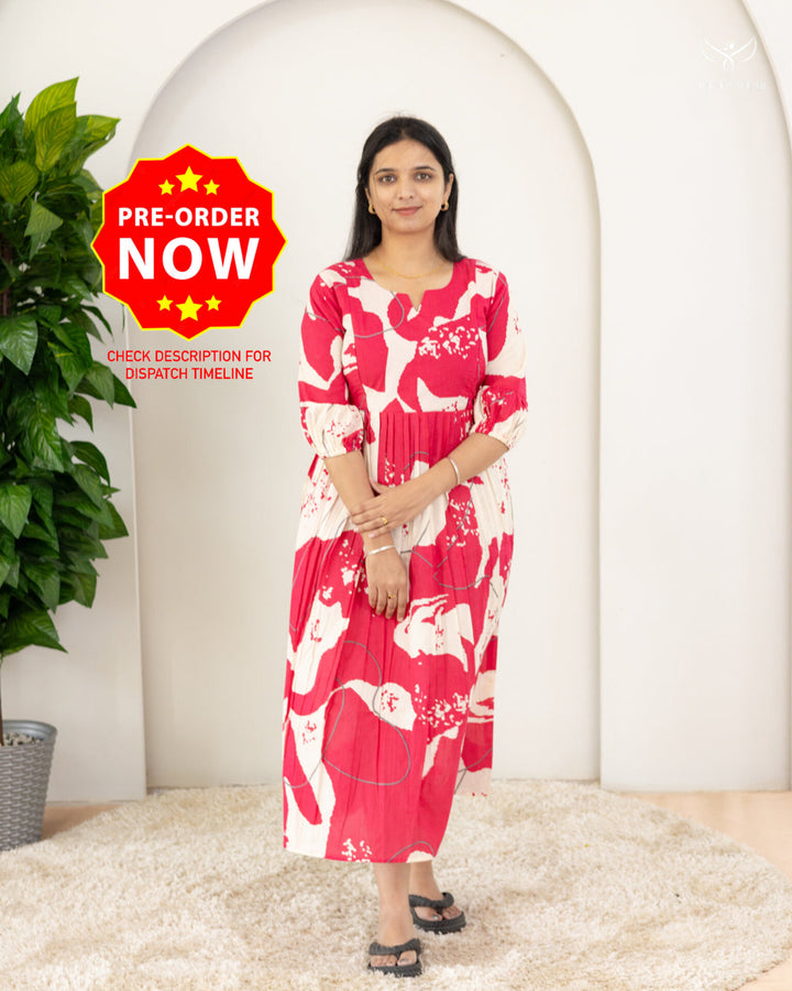 Ranjitha  Maternity Dress (PREORDER-AUG28)