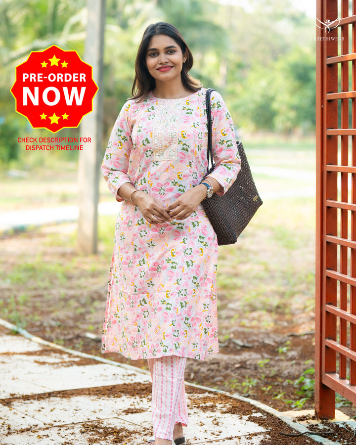 Anu Maternity Kurthi(PREORDER-AUG28)