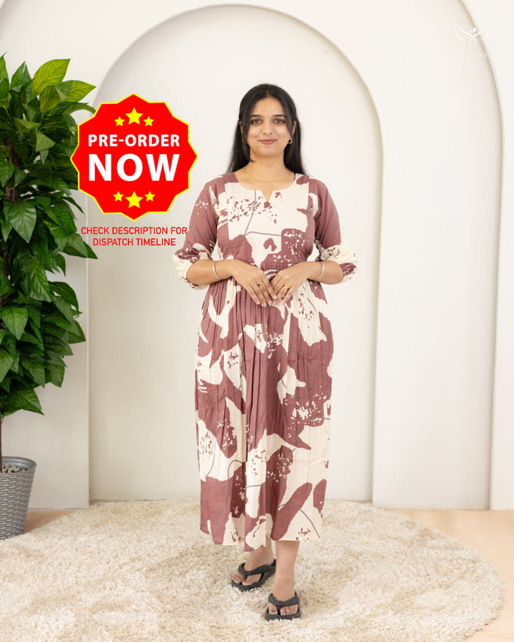 Janhavi  Maternity Dress (PREORDER-AUG12)