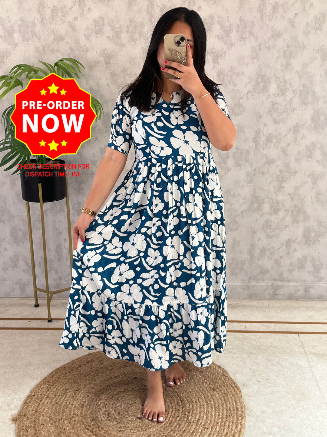 Anjali  Maternity Dress (PREORDER-JUNE15)