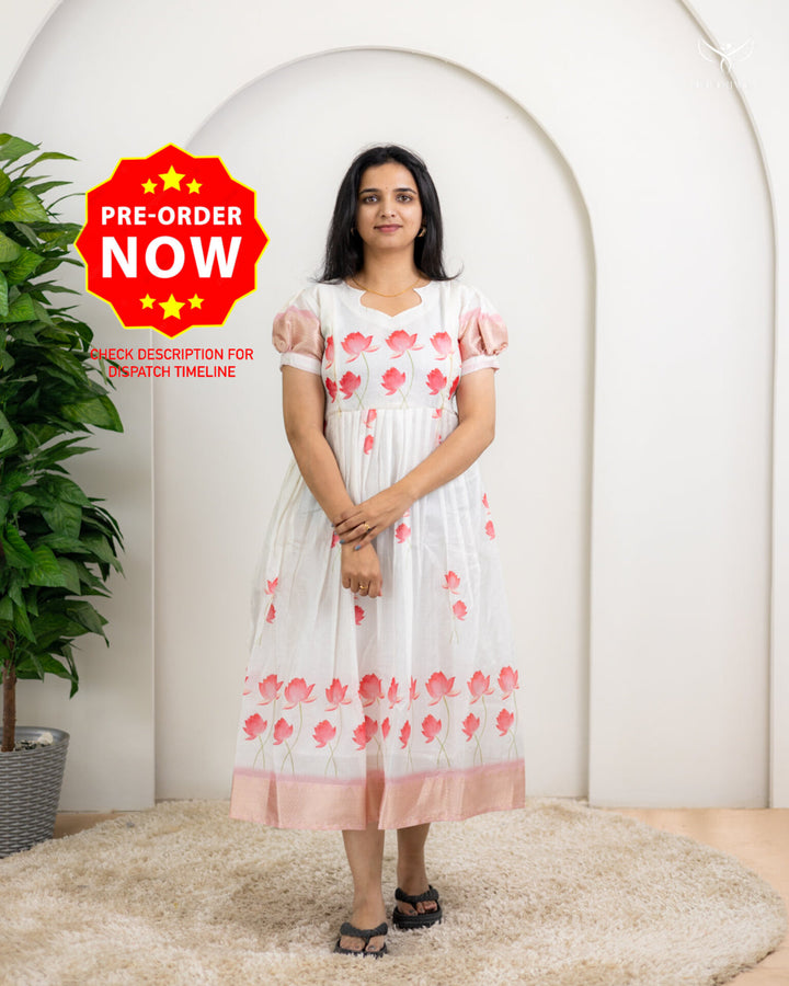 Aishu3 Maternity Dress - Onam special (PREORDER-AUG28)