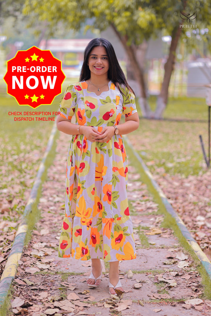 Abinaya4  Maternity Dress(PREORDER-AUG26)