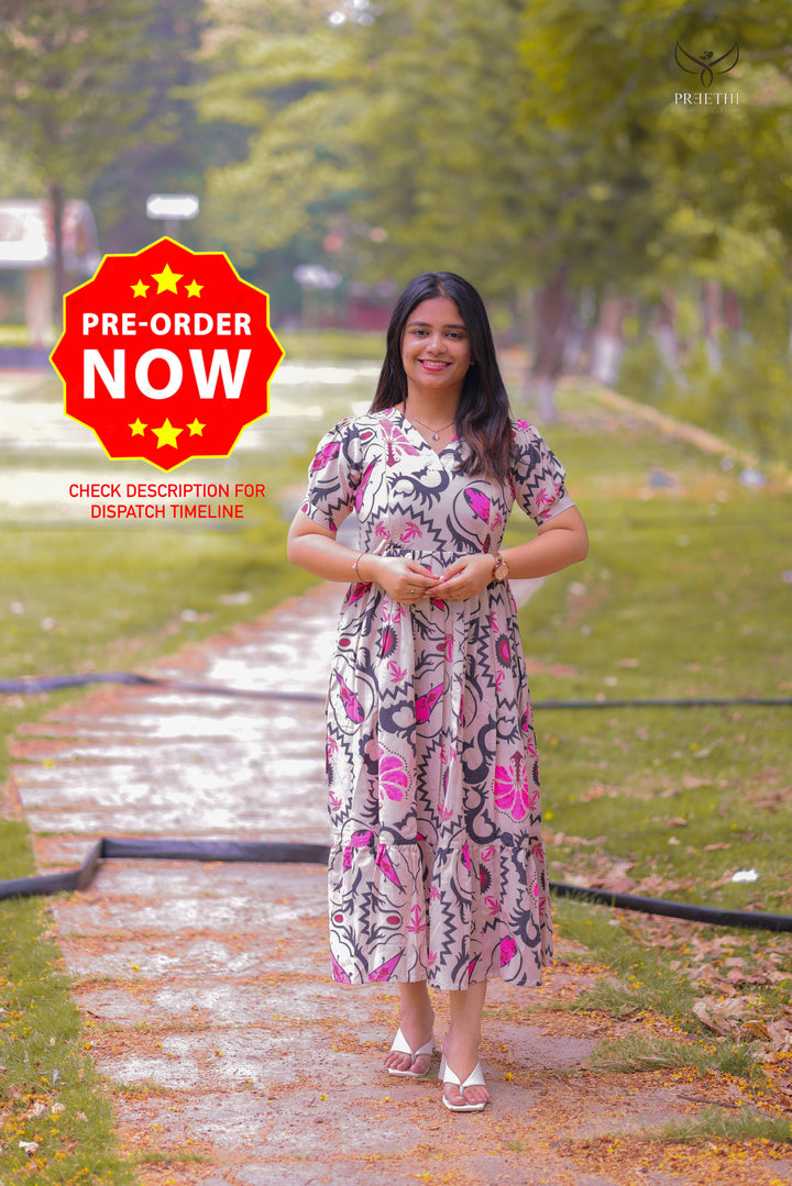 Shyla2 Maternity Dress(PREORDER-AUG26)