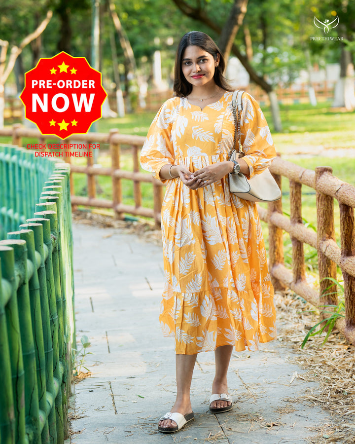 Jeevitha Maternity Dress  (PREORDER-JULY22)