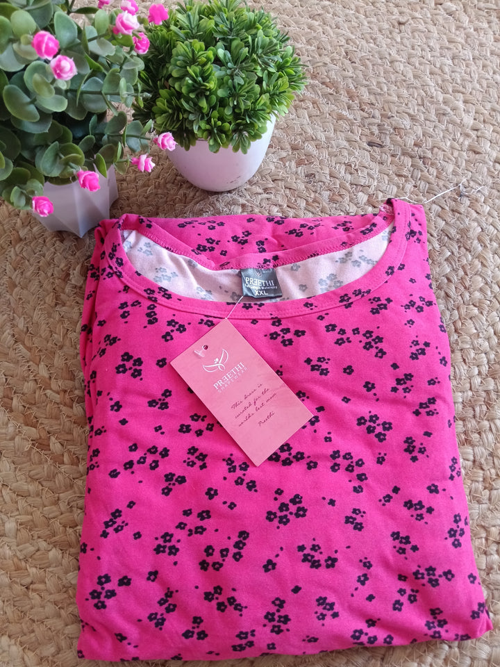MLW13445 SoftCotton Full Length Maternity Loungewear