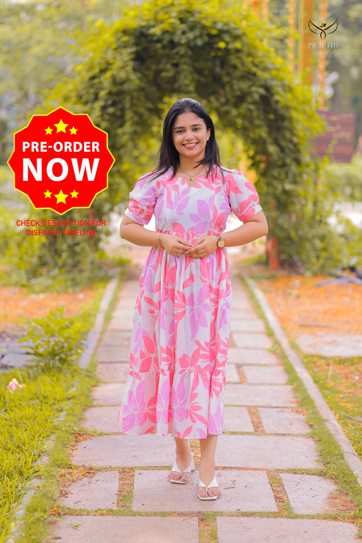 Sumaya Maternity Dress(PREORDER-AUG26)
