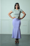Lavender Saree Shapewear - The Maternity Store by Preethiwear