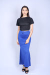 Royal blue Saree Shapewear - The Maternity Store by Preethiwear