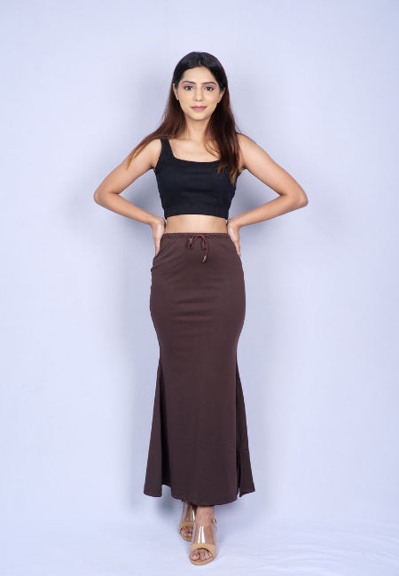 Brown Saree Shapewear