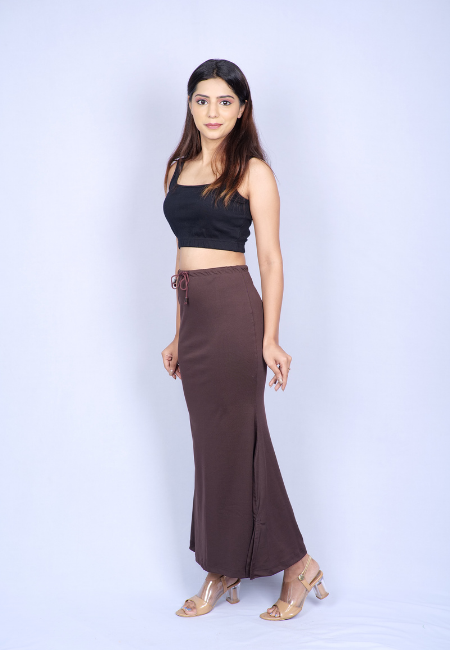 Brown Saree Shapewear