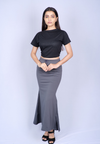 Dark Grey Saree Shapewear - The Maternity Store by Preethiwear