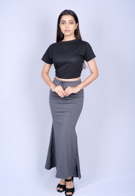 Dark Grey Saree Shapewear