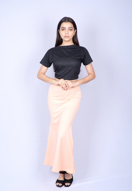 Light Peach Saree Shapewear