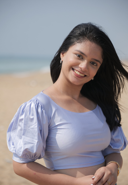 Lilac Puff Sleeve Blouse