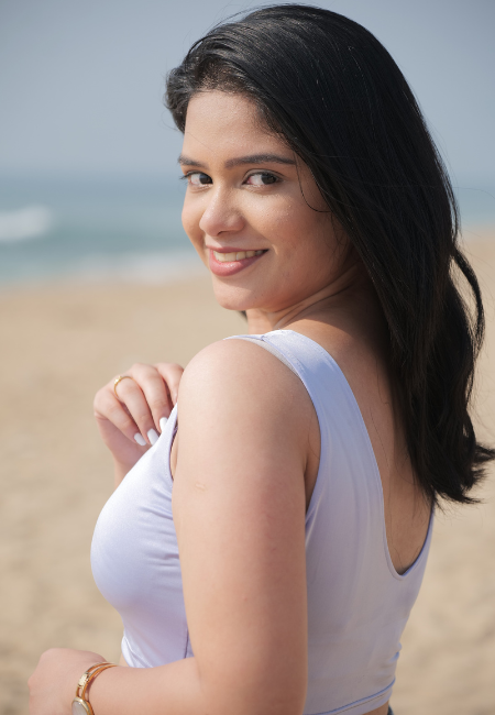 Lilac Sleeveless Blouse