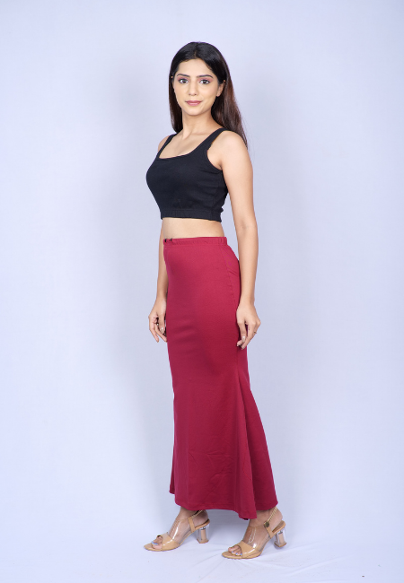 Maroon Saree Shapewear