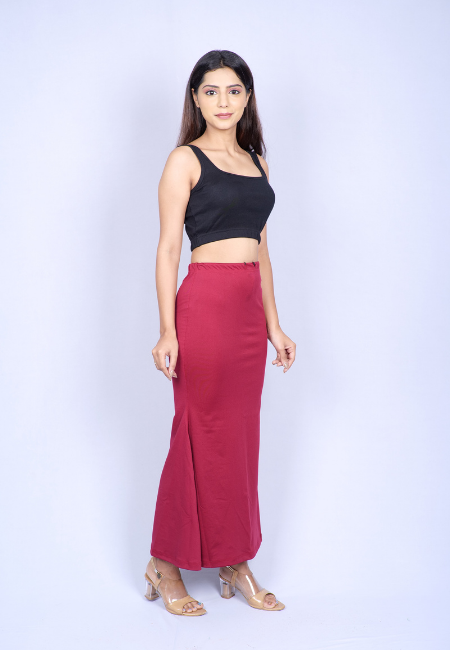 Maroon Saree Shapewear