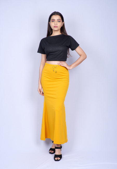 Mustard Saree Shapewear