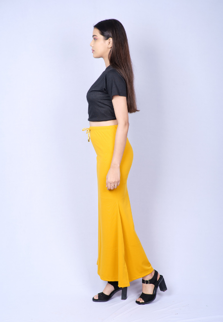 Mustard Saree Shapewear