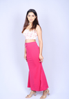 Rani Pink Saree Shapewear - The Maternity Store by Preethiwear