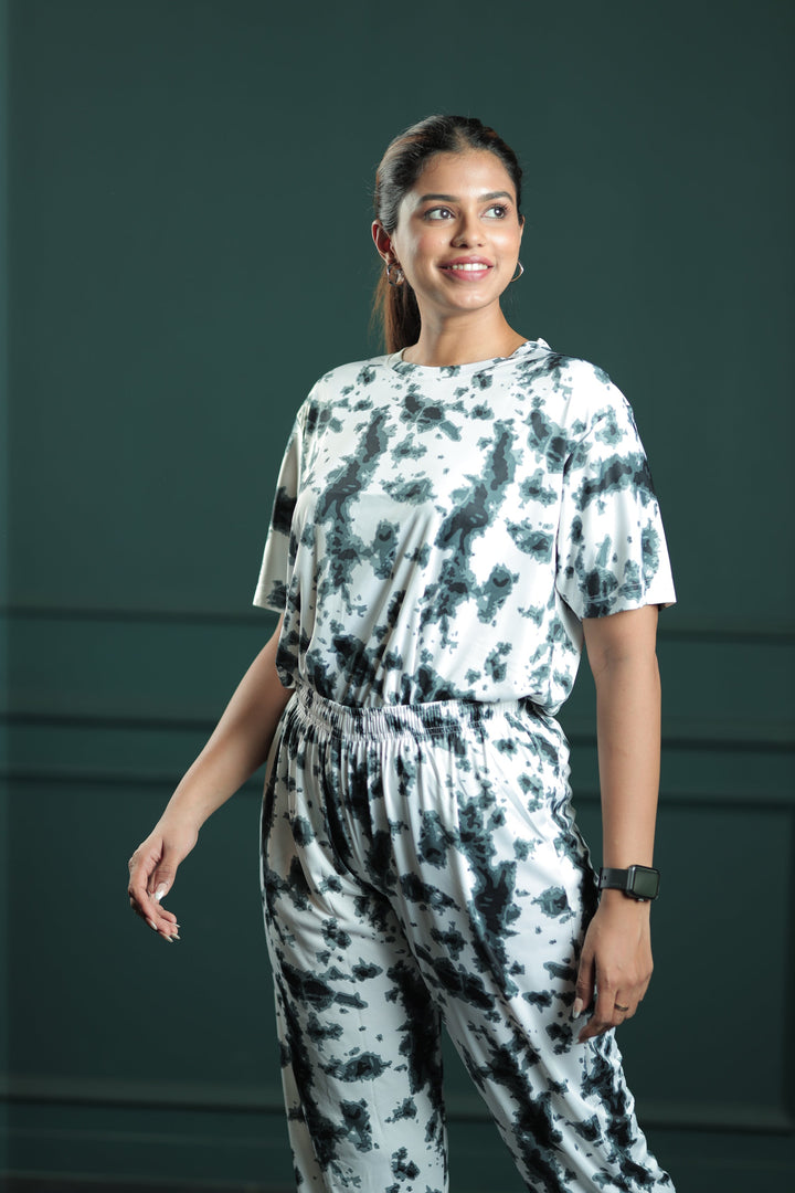 Black TieDye Loungewear