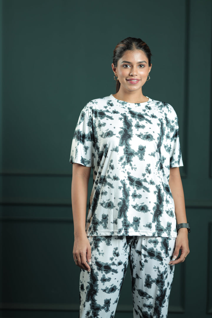 Black TieDye Loungewear