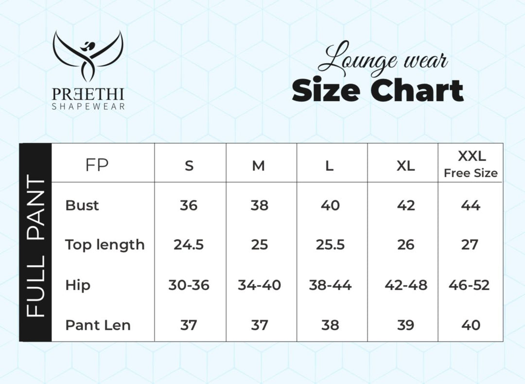 Mint PolyCotton  Lounge Wear Full Pant
